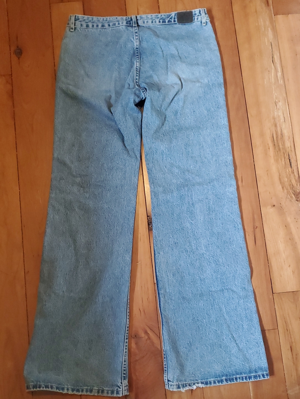 Rare Levis Silver Tab Vintage Wide Leg No Back Pockets Jeans